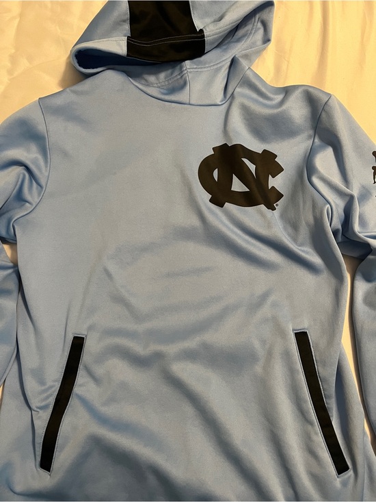 Nike Other - Nike Jordan UNC Tar Heels Therma-FIT Hoodie Men’s Medium Blue Pullover